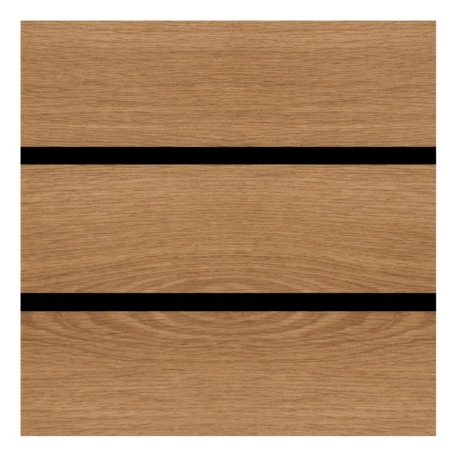 Novalit Dubbele Rondkant 200mm Gevelbekleding Turner Oak Twinlook 600cm